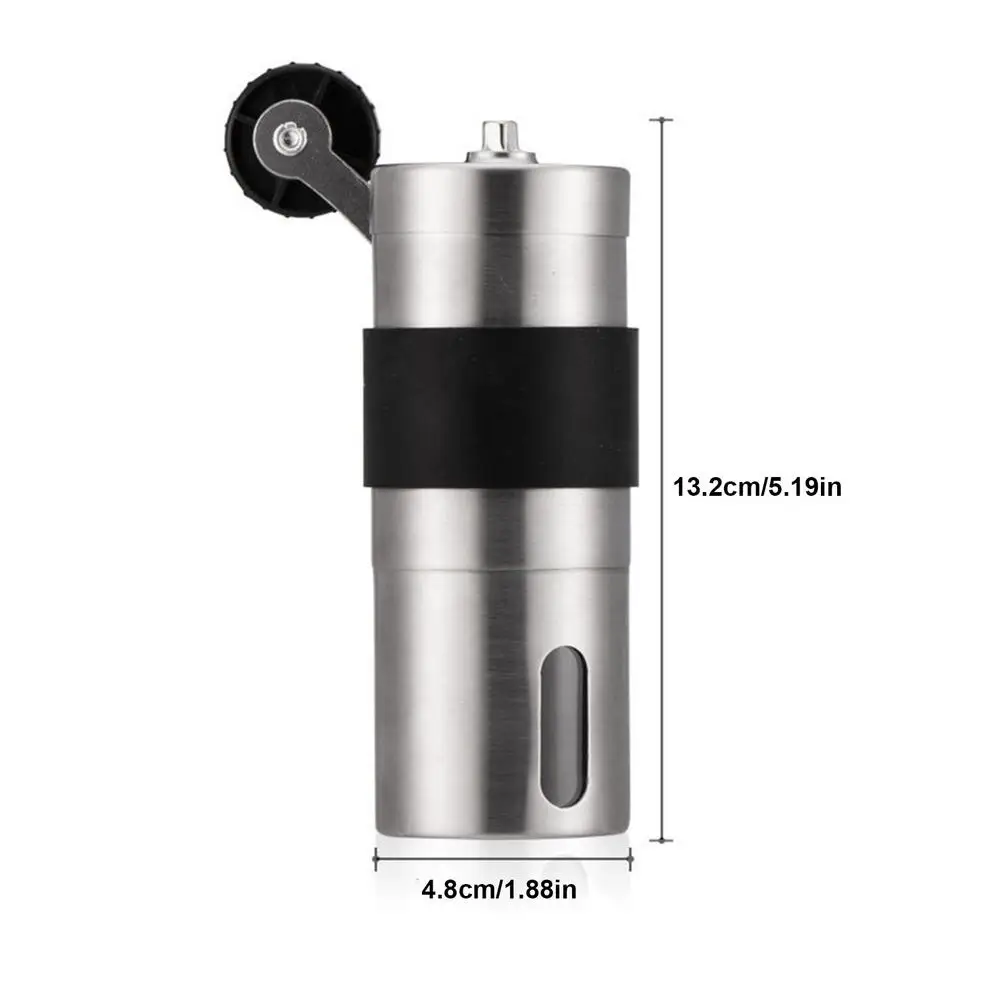 

Manual Coffee Grinder Tainless Steel Coffee Bean Grinder Portable Household Portable Grinder Kitchen Accessories