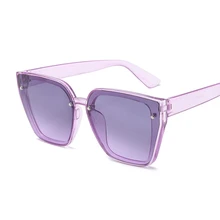 Oversize Square Sunglasses Woman Luxury Brand Big Frame Sun Glasses Female Vintage Black Fashion Oculos De Sol