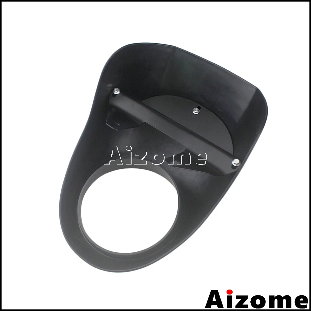 Мотоциклетная маска для фары 5-3/4 дюйма передний хомут Harley Sportster Dyna FXD XL1200 XL883 39 мм