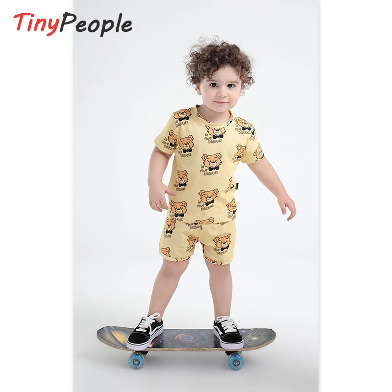 TinyPeople 2020 baby girl summer clothes two piece boy outfit set newborn roupa infantil fashion children | Детская одежда и обувь