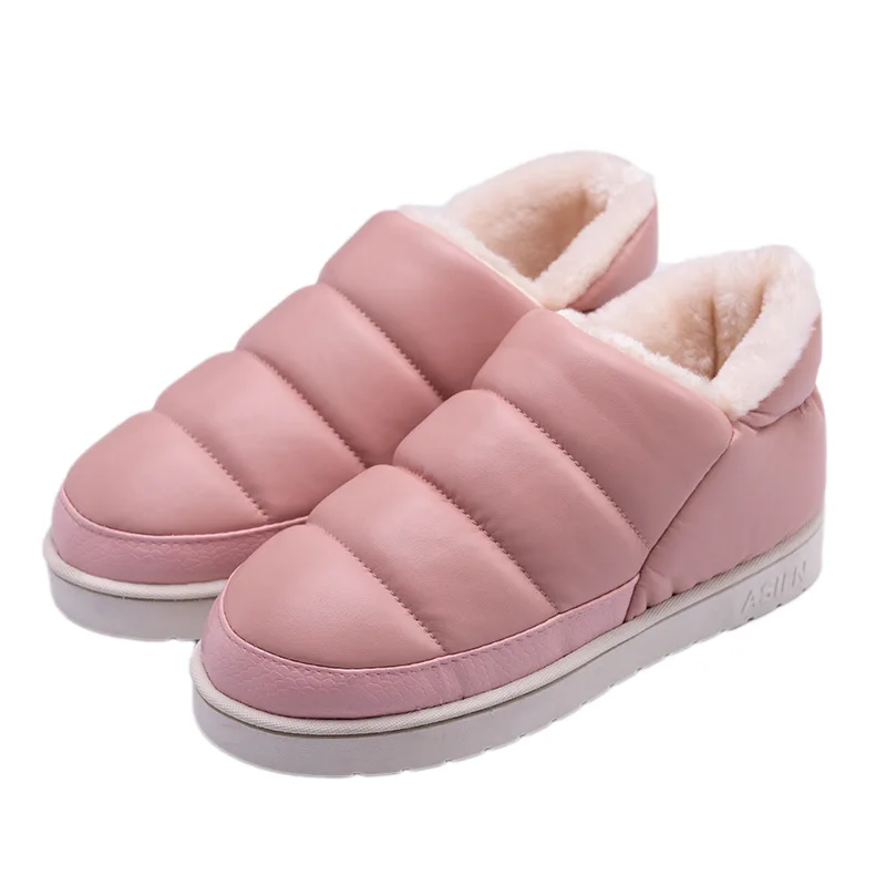 Лидер продаж Акция зимняя хлопковая обувь из искусственной кожи мужская