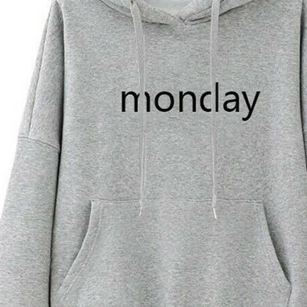 Повседневная Женская толстовка 2019 толстовки с длинными рукавами и надписью