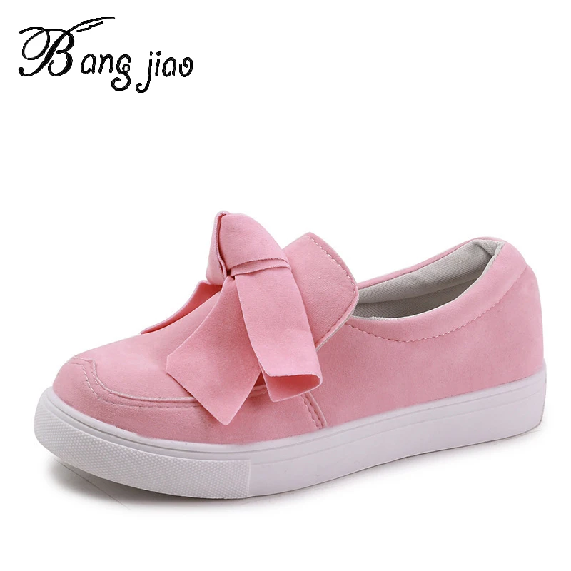 Женская обувь на плоской платформе женская коллекция 2019 года Розовая подошве