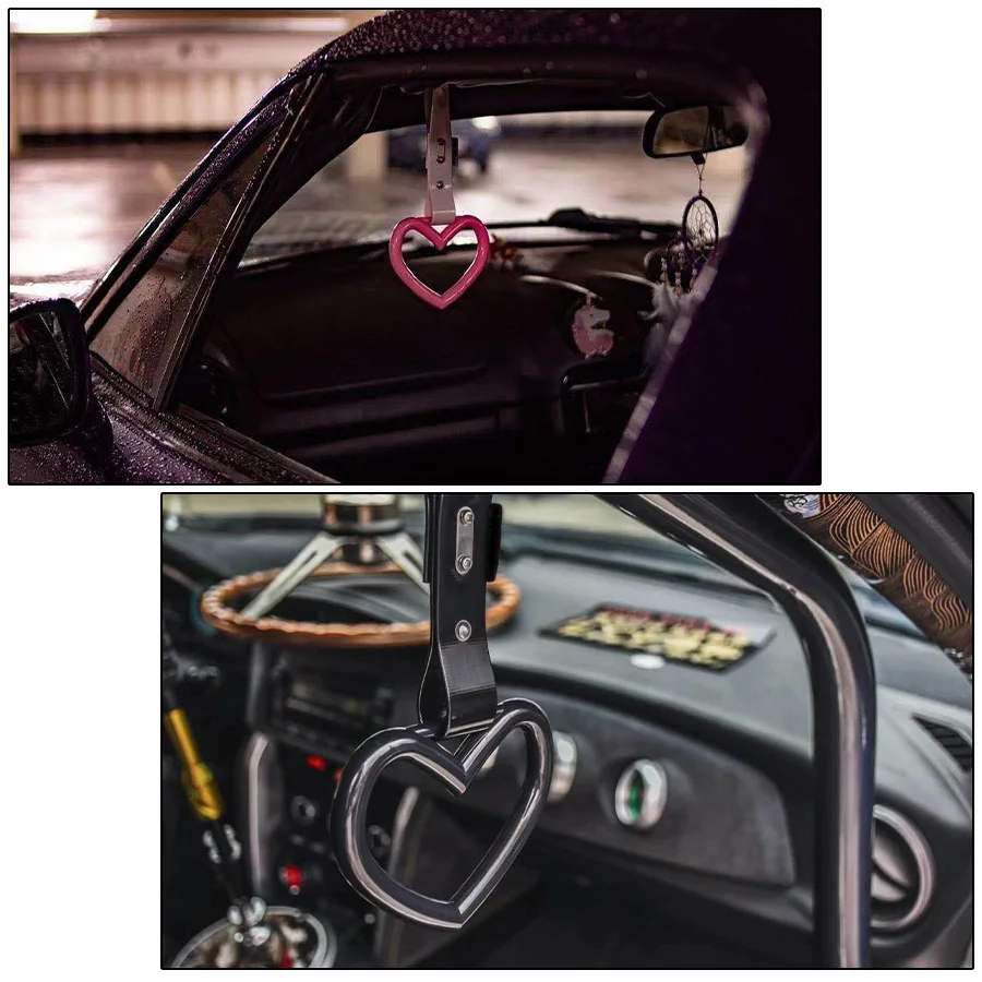 Дрейф JDM автомобиль стилинг предупреждающие ремни разбитое сердце Tsurikawa кольцо