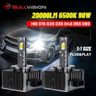 20000LM D1S HID фары Canbus без ошибок светодиодный 2S D3S D4S D5S D8S D1R D2R D3R D4R двухсторонние автомобильные ксеноновые комплекты CSP 1:1 балласт размера