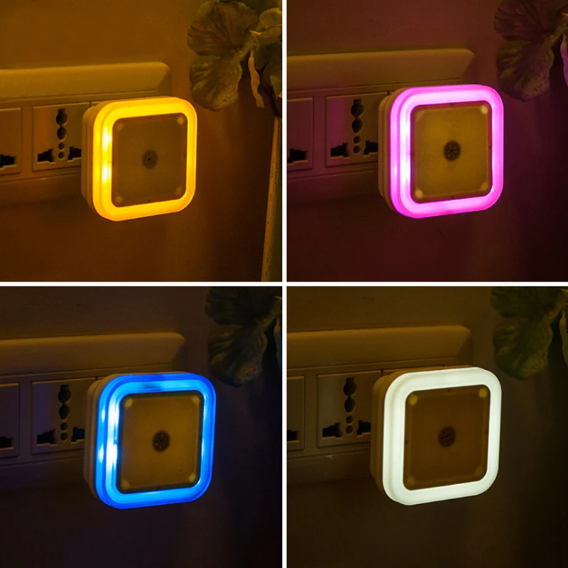 Светильник с датчиком PIR светодиодный ночник лестница туалет коридор светильник