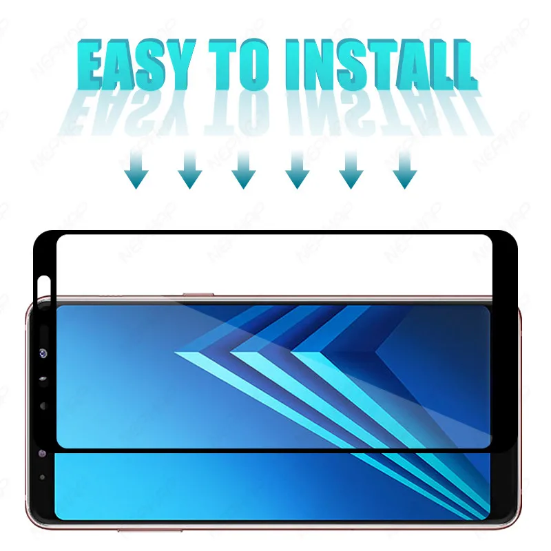 

4 in 1 Camera Protective Glass For Samsung Galaxy A5 A7 A9 A6 A8 Plus 2018 A52 A51 A32 A71 Tempered Glass Screen Protector Film
