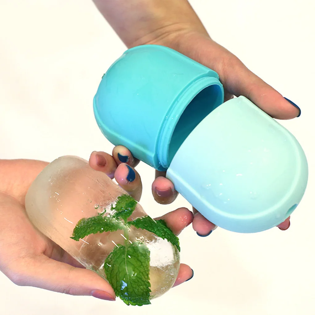 

Skin Care Beauty Lifting Contouring Tool Silicone Ice Cube Trays Ice Globe Ice Balls Face Massager Facial Roller Reduce Acne