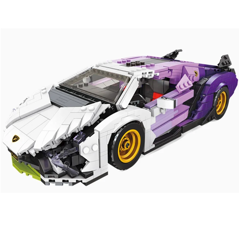 Moc высокотехнологичная фиолетовая модель спортивного автомобиля Rambo Daniel Детский