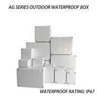 electronic plastic box ip67 outdoor electrical abs project design box outdoor waterproof box