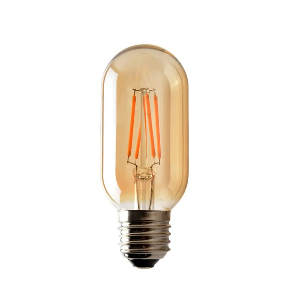 

4W G45 E27 LED Light LED Bulb Retro Edison Clear Amber Cover LED Filament Antique Vintage Glass Lamp Tunable Light