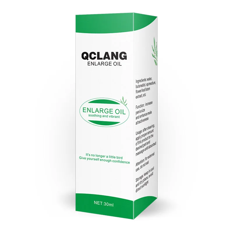 Крем для увеличения пениса QCLANG гель с эфирным маслом помогает мужскому росту