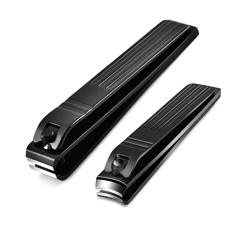 Высокое качество черная машинка для стрижки ногтей прямые лезвия кусачки ноготь