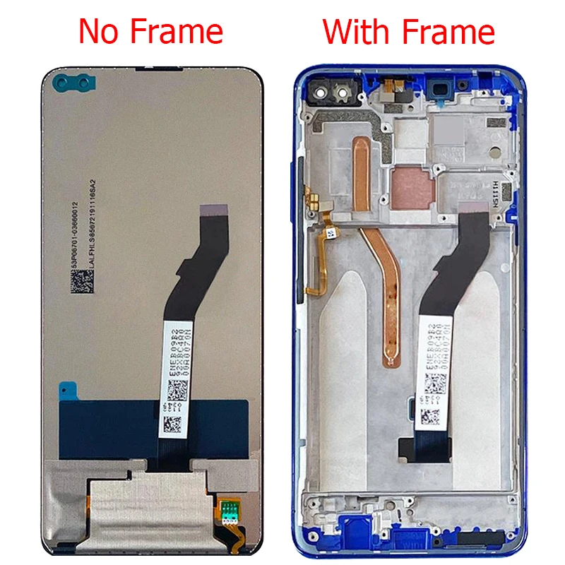 Оригинальный K30 ЖК дисплей для Xiaomi Redmi с рамкой 6 67 &quotMi Pocophone X2 M1912G7BE M1912G7BC сенсорный