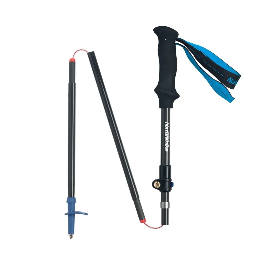 

Naturehike Carbon Fiber 5 Section Ultralight Trekking Poles Walking Stick Trail Running Hiking Alpenstock Folding 34cm 175g