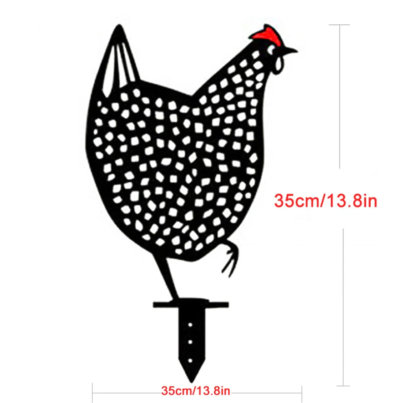 

1pcs Hen Yard Decor Easter Decoration Gardening Ornaments Chicken Yard Art Outdoor Garden Backyard Lawn Decor Gift