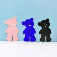 little bear cutting dies scrapbooking embossing folders for card making decorative craft stencil greeting photo paper