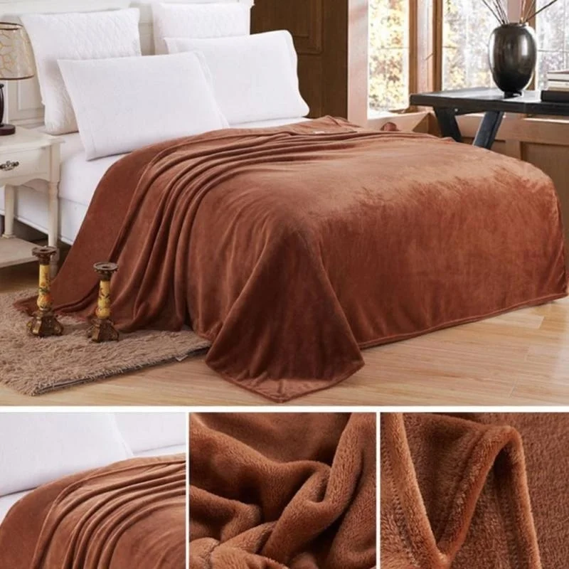 1 шт. мягкое Флисовое одеяло коралловые одеяла путешествия фланелевый диван