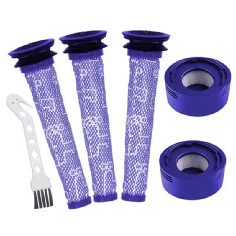 

5 Pack Vacuum Filter Replacement Kit for Dyson Dyson V8+, V8, V7 Absolute Animal Vacuums