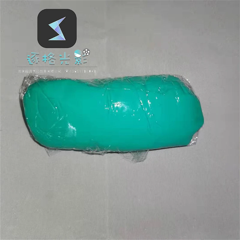 Кристальная полимерная глина прозрачная цветная мясистый полупрозрачный