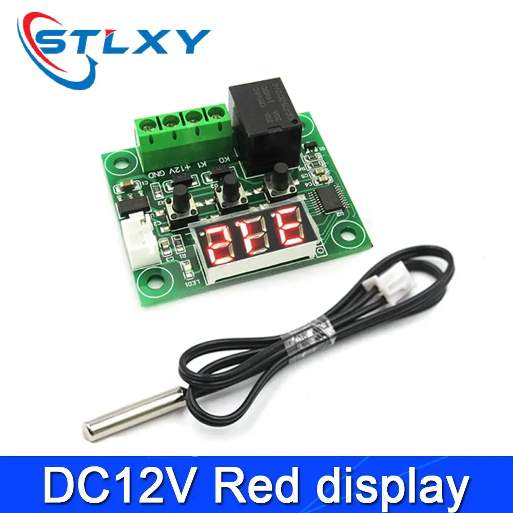 W1209 DC 5V 12V Температура пления охланый ный Ель Тор лятор темпераметр метр |