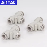 airtac t type tee plastic connection ape46810121416 tube pipe