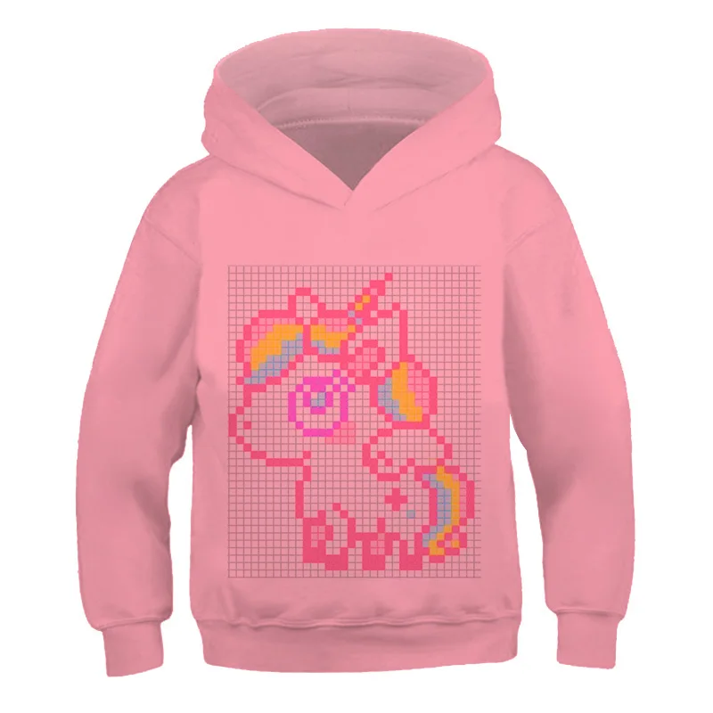 

3-14y Kid Clothes boys girls Cute Unicrn Cool fashio Hoodies Children Winter Spring Autumn Long Sleeves Pullo Jacket New 2021