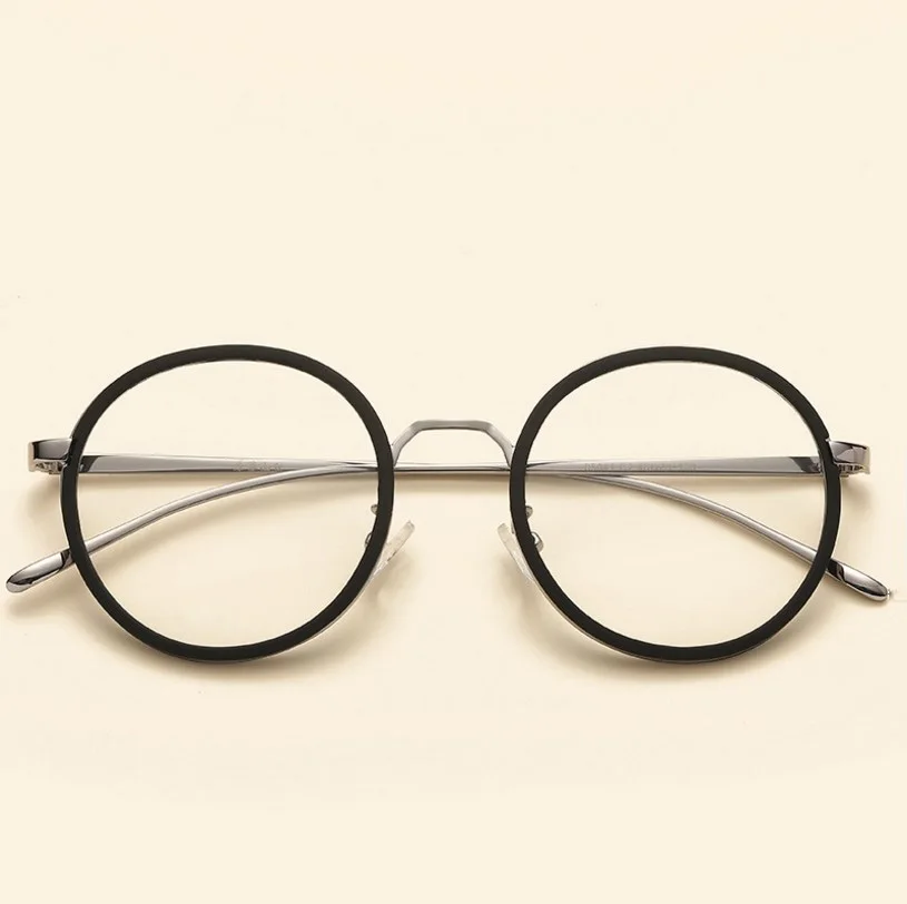 Винтажные круглые женские очки оправа из сплава художественные оптические