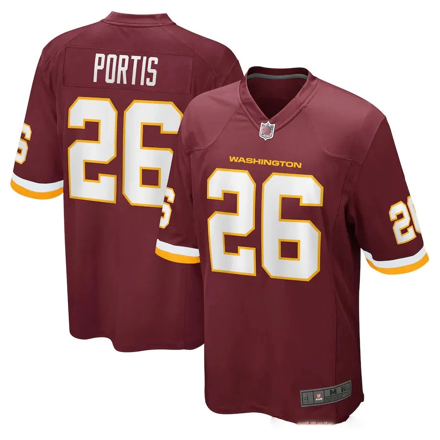 

Bilok Embroidery American Football Rugby Jersey Washington Redskins Fans Wear Men Women Kid Youth Red Rugby Jersey Shirt Jacket