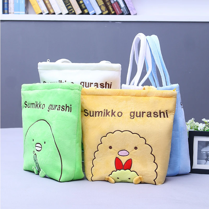 Cute Cartoon Sumikko guurashi модная аниме сумка для покупок San X Corner Повседневная через плечо