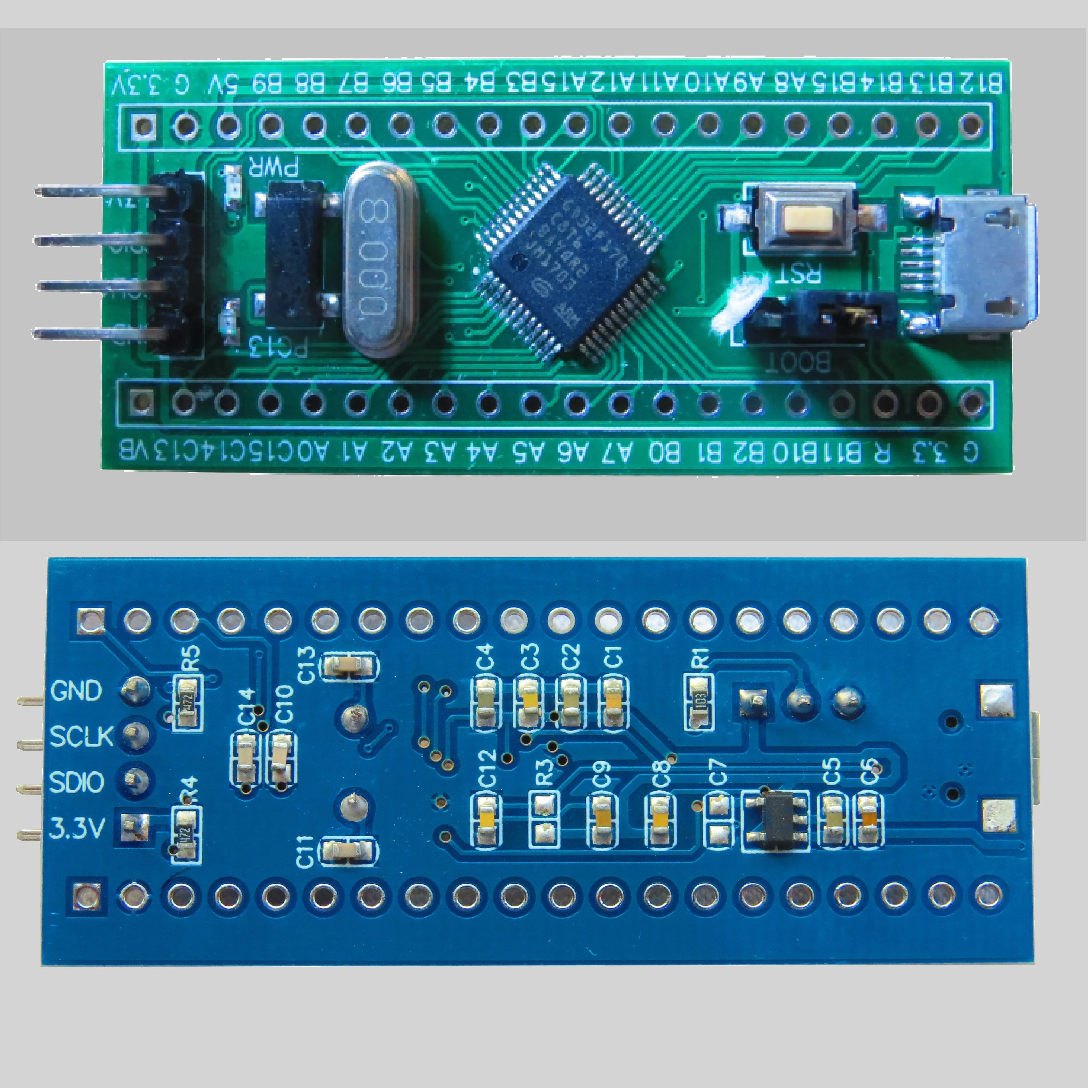 Материнская плата GD32F170C8T6 Core SCM STM32 системная макетная F072 Акция заменяет C8t6 |