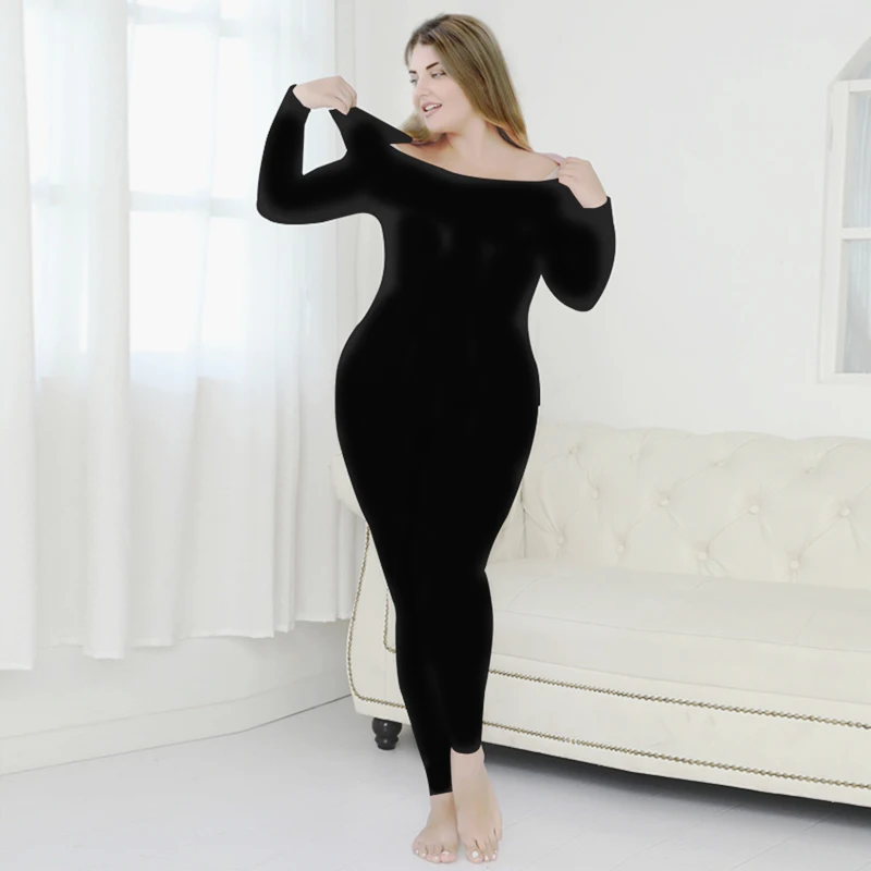 

Ropa Termica Mujer размера плюс 5xl, женское термобелье, зимнее термобелье