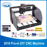cnc 3018 pro diy engraving machine laser engraver grbl control 3 axis wood cnc router machine milling laser cnc3018 engraver