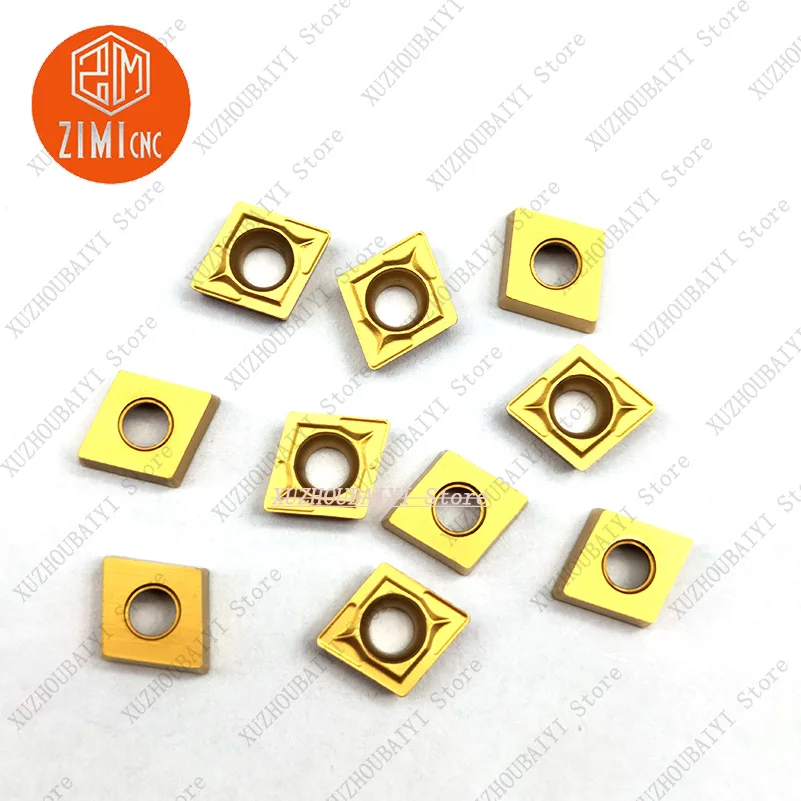 10 шт. CCMT060204 UE6020 твердосплавная вставка CCMT21.5 внешний токарный инструмент для токарного инструмента s для металлических станков с ЧПУ