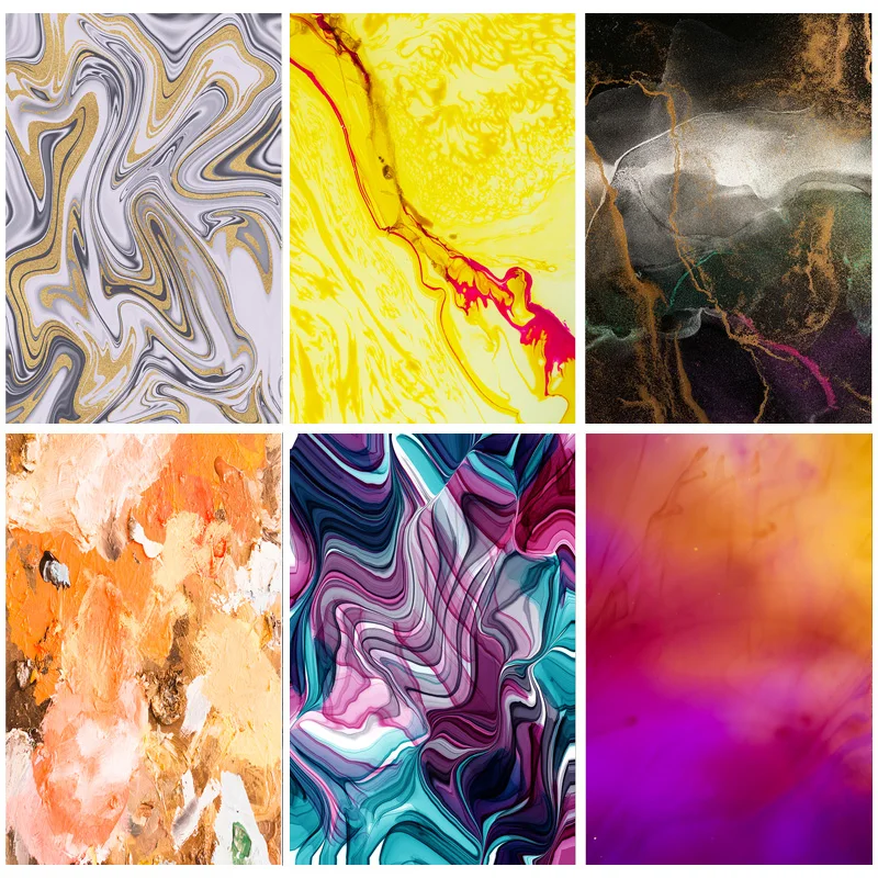 

Тканевый фон для фотографий SHENGYONGBAO, с мраморным градиентом, 201011FSH-03