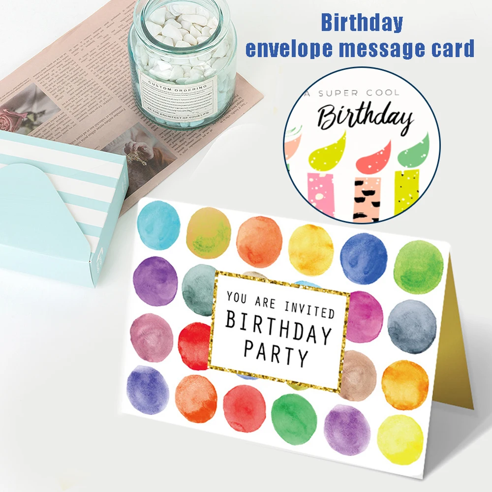 

36 Pack Eco Friendly Unique Birthday Cards Large Happy Birthday Cards Set for Adults and Kids Postcards Gifts Card