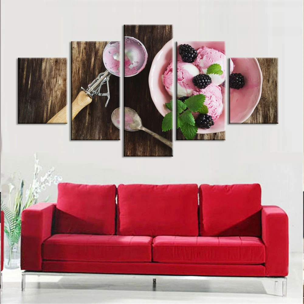 Настенное художественное полотно украшение для дома 5 шт. картина с изображением