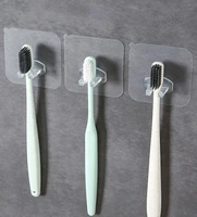 24pcs toothbrush holder wall shaver tooth brush bathroom accessories bathroom organizer power plug holder toothpaste rack