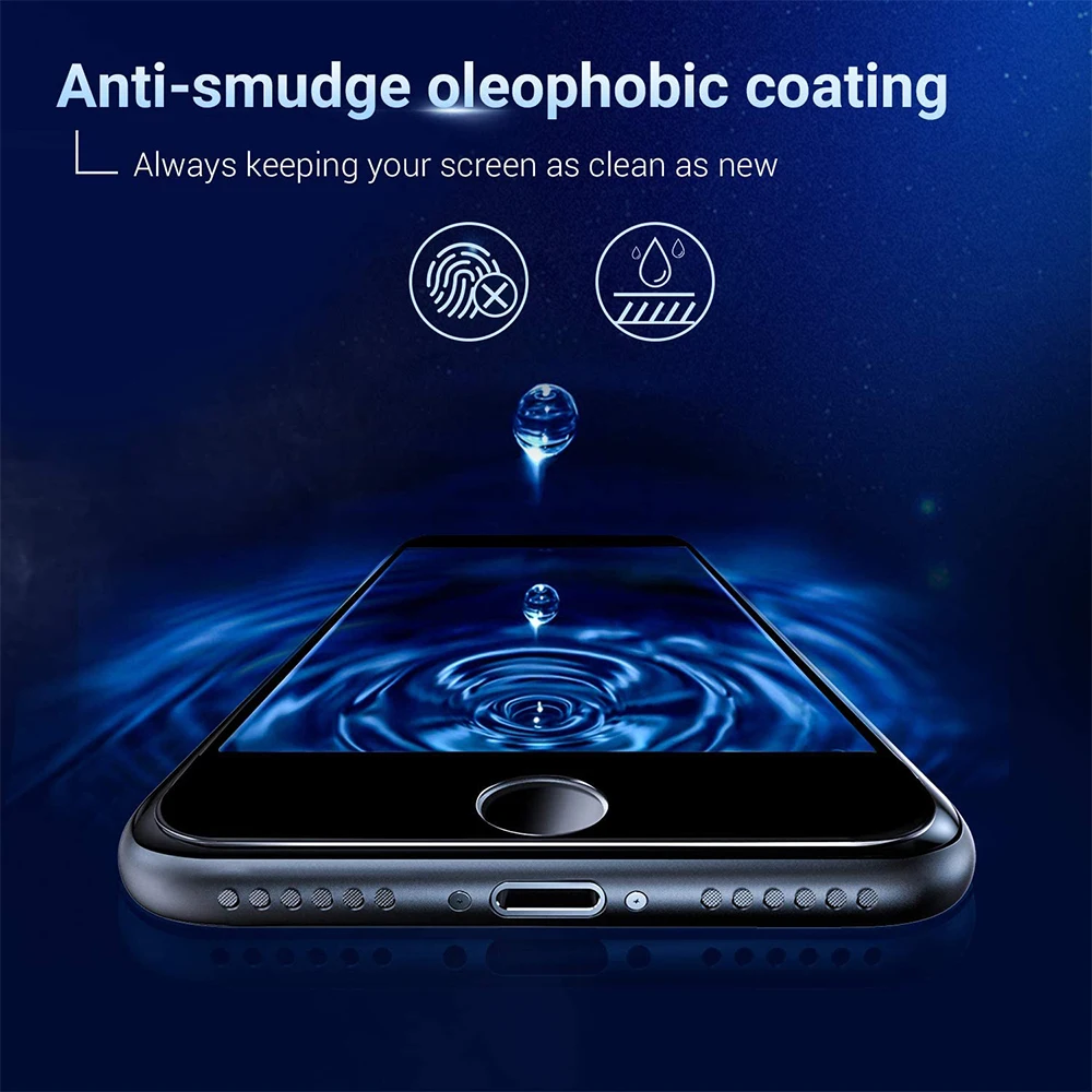 

Protective Tempered Glass For iPhone 6s 7 8 Screen Protectors For iPhone 7plus 8plus Glass For iPhone 12 Pro 11 XR XS Max Glass