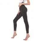 Женские эластичные брюки YRRETY для фитнеса с цветочным принтом