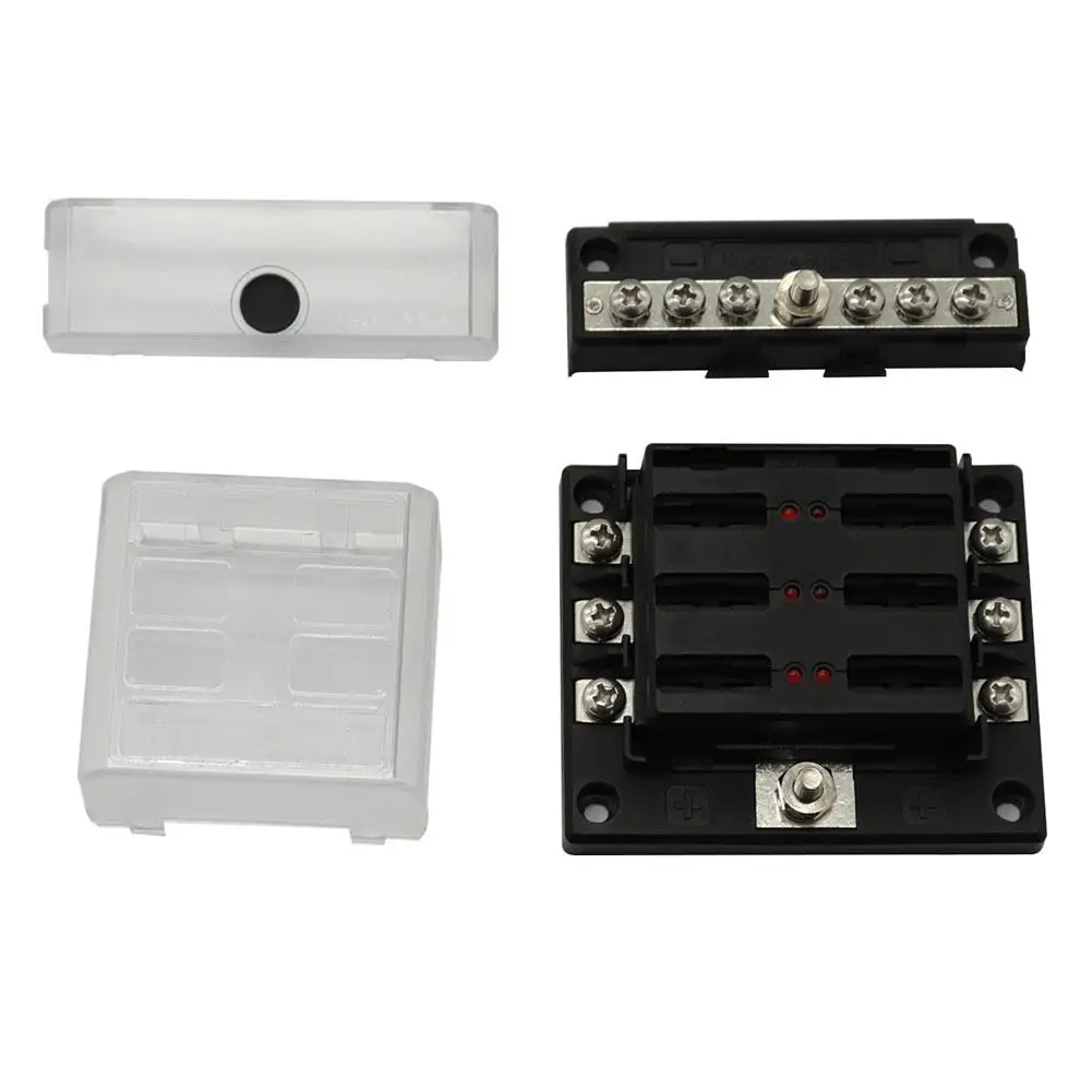 Блок предохранителей со светодиодным индикатором 6 каналов/12 каналов |