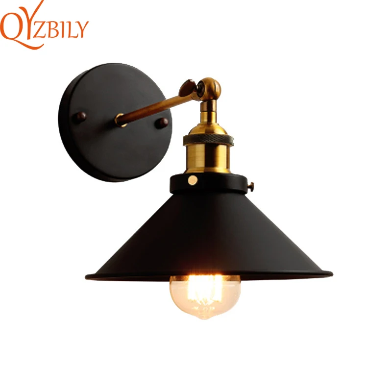 Винтажный настенный светильник в стиле индастриал американское винтажное бра