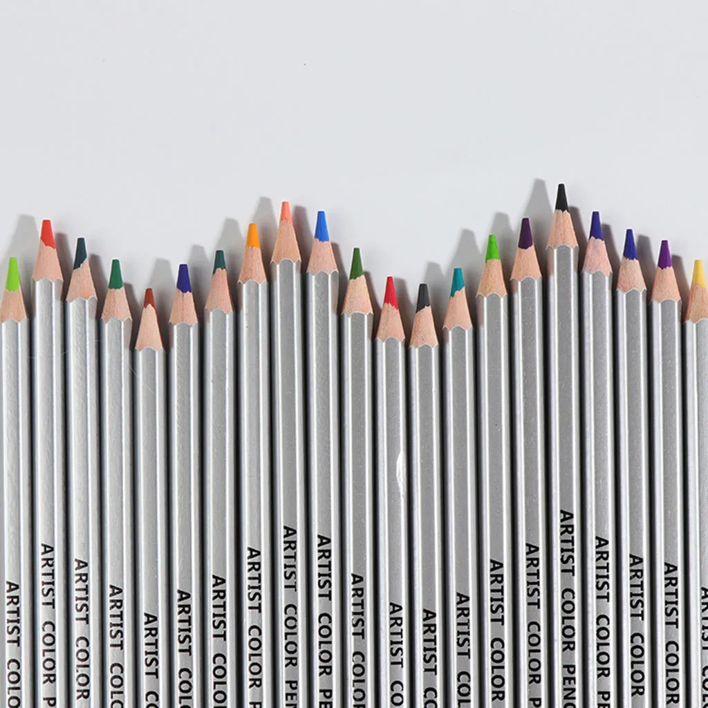150 цветов профессиональные цветные Масляные карандаши набор художественная