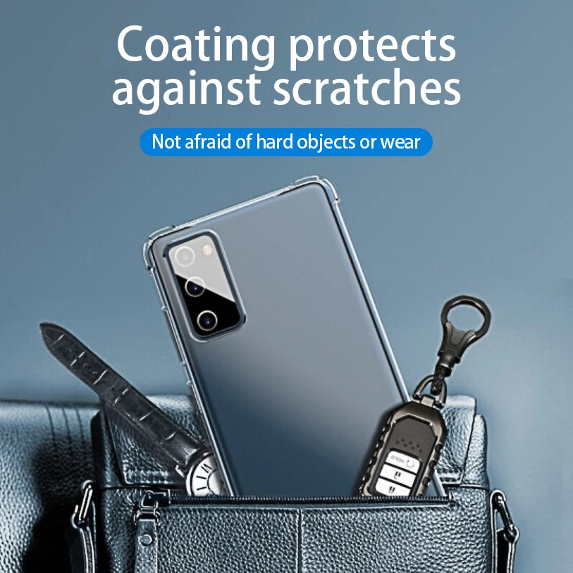 

Suitable For Samsung protective cover, transparent silicone airbag, drop-proof all-inclusive ultra-thin soft shell