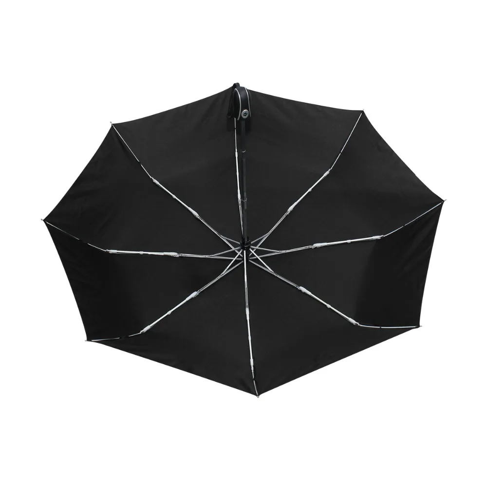 

Rainbow Tinted Roses Flower Automatic Three Folding Women Umbrella Romantic Strong Wind Creative Retro Pattern Umbrella
