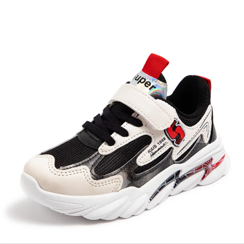 

2021 Fall New Fashion Sport Shoes Girls Boys Mesh Comfortable Soft Bottom Breathable Outdoor Kids All-match Casual Shoes