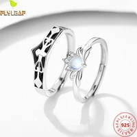 925 sterling silver princess knight coloured glaze couple ring for women men romantic valentines day birthday gift fine jewelry