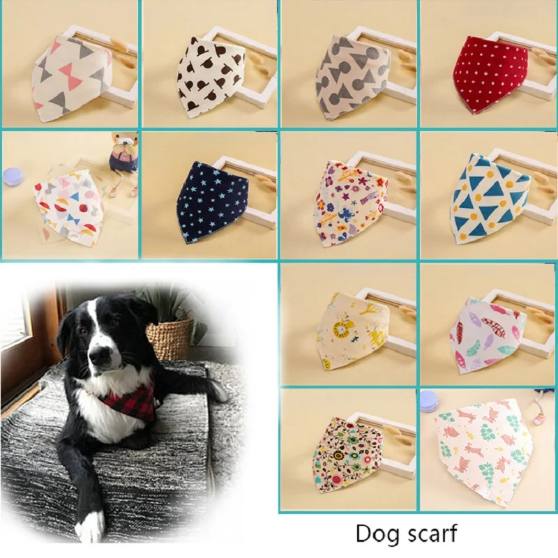 Бандана шарф для собак аксессуар домашних питомцев кролик Лев слюна