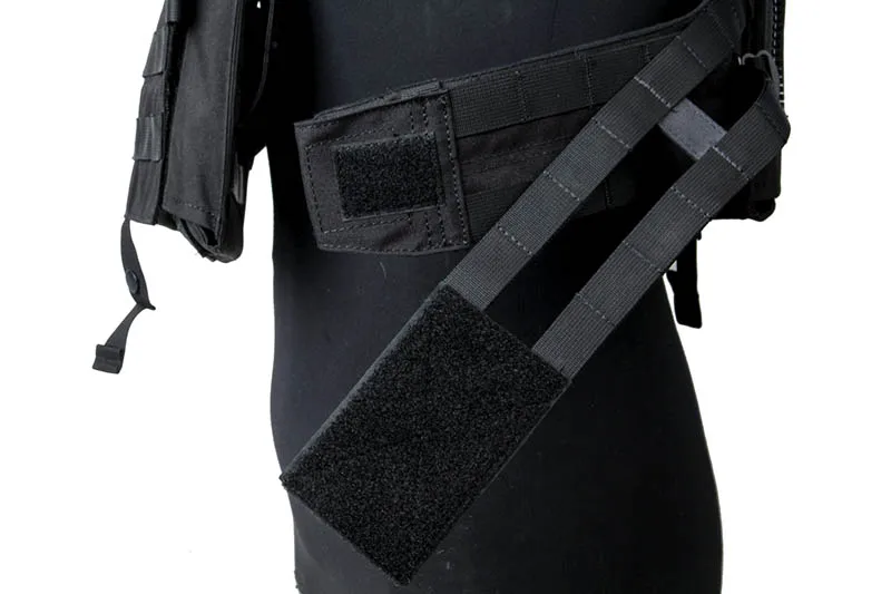 Тактический жилет AVS размера S 500D черный цвет с пластиной вставки подходит для