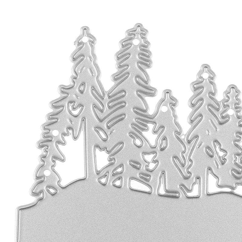 Металлические Вырубные штампы вырубные формы рождественская елка группа